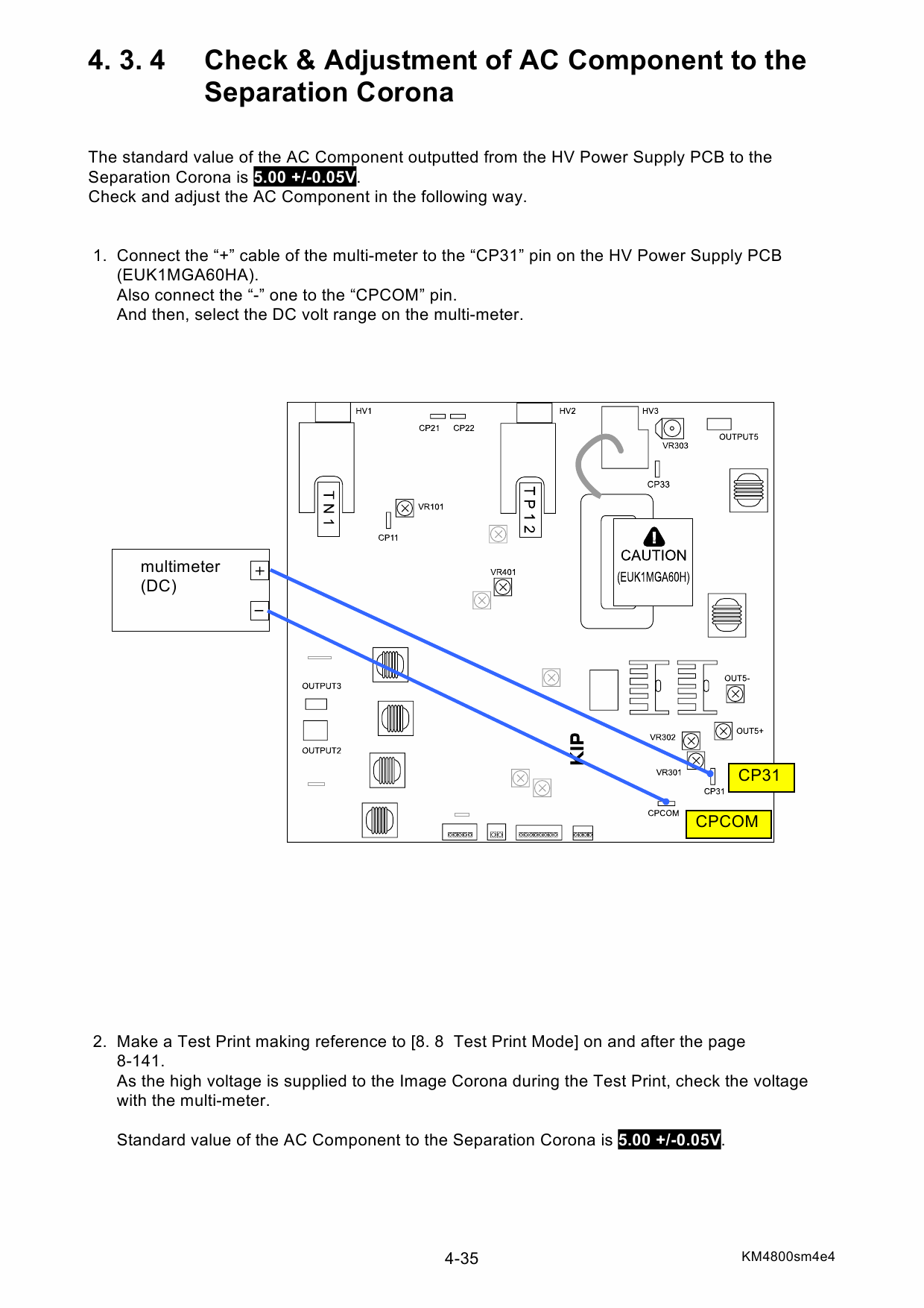 KYOCERA WideFormat KM-4800w Service Manual-3